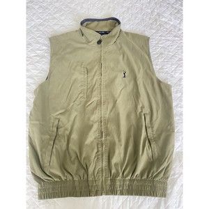 Men's PGA Tour Vest Size M Olive Green